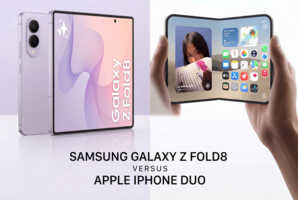 Samsung Galaxy Z Fold8 versus Apple iPhone Duo