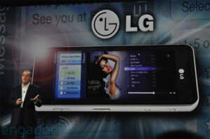LG GW990 : 1er smartphone Moorestown
