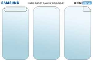 Caméra frontale sous l’écran, Samsung avance