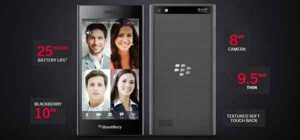 BlackBerry présente le Leap, un nouveau smartphone tout-tactile (MWC 2015)
