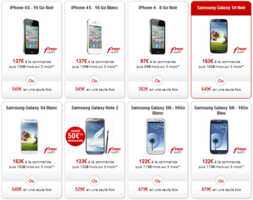 Le Samsung Galaxy S4 à 649€ chez Free Mobile