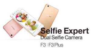 Oppo officialise le F3 et le F3 Plus avec double capteur photo à l’avant