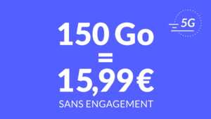 Ce maxi forfait mobile écolo propose 150Go de 5G à prix cassé