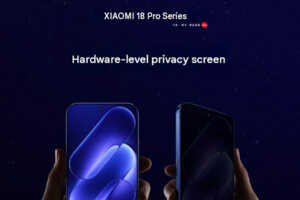 Xiaomi 18 Pro ecran confidentialite