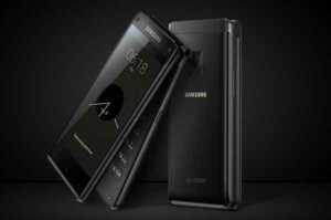 Samsung présente en Chine un nouveau smartphone à clapet