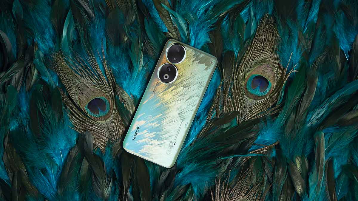 IFA 2023 : Honor dévoile le smartphone Honor 90 Peacock Blue, en édition limitée