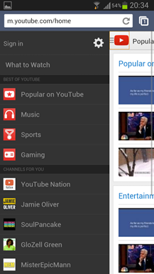 Youtube Mobile