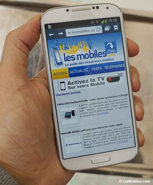 Prise en main du Samsung Galaxy S4