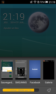 Alcatel OneTouch Pop S3 : multitâche