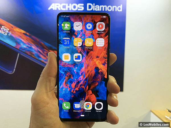 Archos annonce un nouveau smartphone Diamond pour le MWC