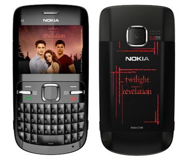 Nokia C3-00 Twilight, pour les mordus de Révélation