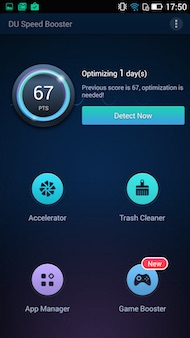 Hisense H910 interface