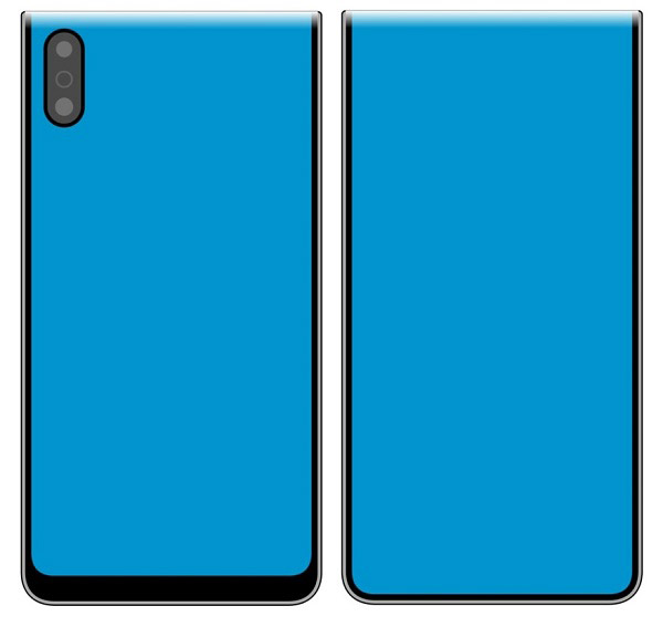 Xiaomi : smartphone avec écran par dessus