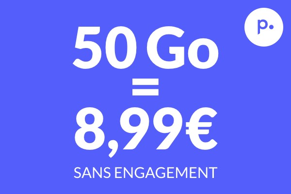 Forfait mobile 50Go à seulement 8.99€ : la promo de l'opérateur Prixtel à ne pas rater !