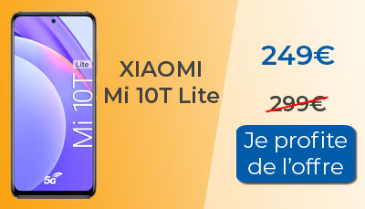Xiaomi Mi 10T lite à 249? chez RED by SFR