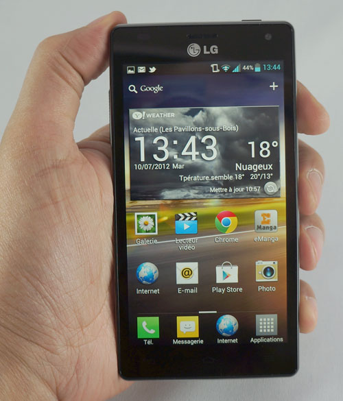 Test : LG Optimus 4X HD