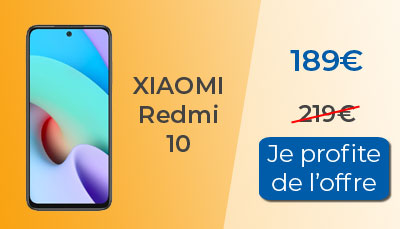Le Xiaomi Redmi 10 est en promo chez Fnac