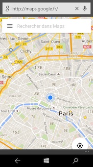 Windows 10 interface