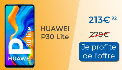 Promo : Huawei P30 Lite à 213.92? chez Amazon