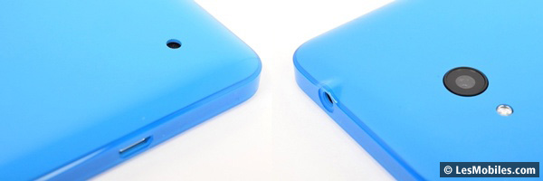 Microsoft Lumia 640 : connectiques