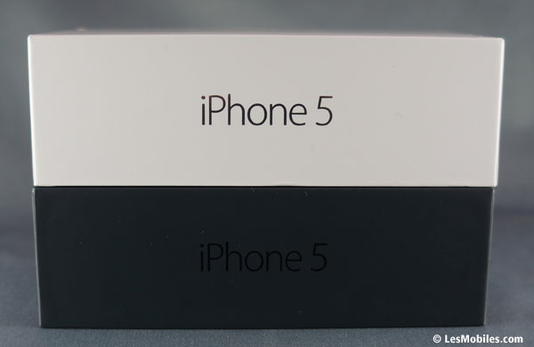 Comparatif photos iPhone 5 blanc vs noir vs iPhone 4S