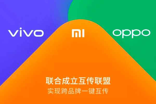 Xiaomi, Oppo et Vivo collaborent sur le partage de fichiers entre mobiles