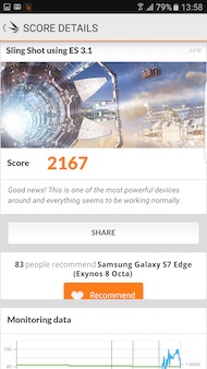 Samsung Galaxy S7 Edge performance