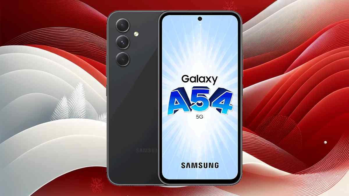 Samsung Galaxy A54 5G : il se transforme en très bonne idée cadeau grâce à cette baisse de prix qui coïncide avec Noël