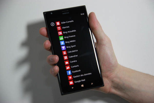 Nokia Lumia 1520 : prise en main