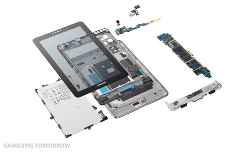Samsung met en pièce sa Galaxy Tab 7.7 