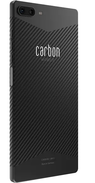 Carbon mobile carbon M1 Mk II dos angle