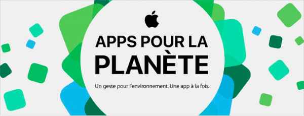 Faites un geste pour la nature : acheter des applications !