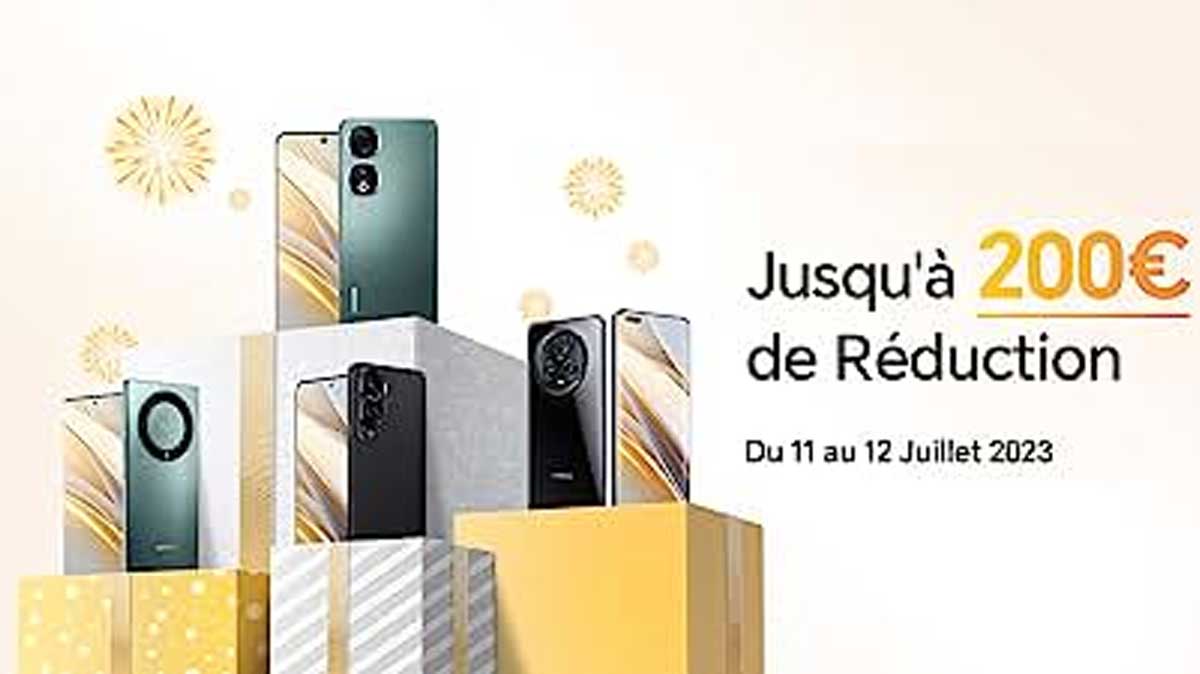 Amazon Prime Days 2023 : des promos de folie sur toute une gamme de smartphones Honor !