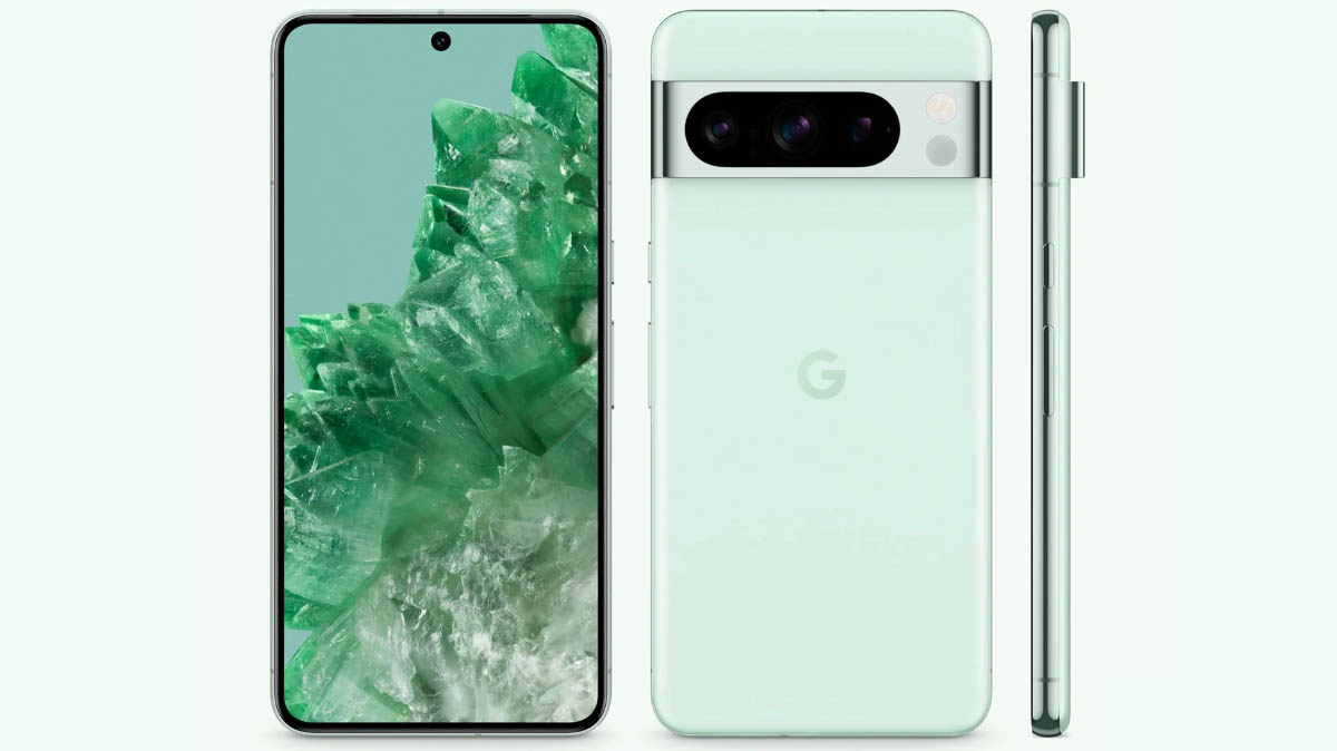 Google lance la nouvelle couleur "Menthe" pour les smartphones Pixel 8 et 8 Pro