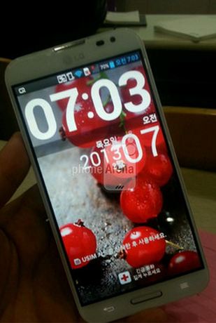 Photo en fuite du LG Optimus Pro avec un écran Full HD de 5,5 pouces