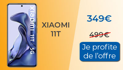 Xiaomi 11T en promotion chez Boulanger