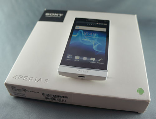 Sony Xperia S : packaging