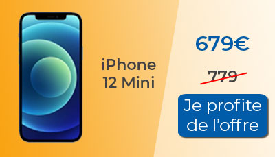 iPhone 12 mini en promo chez RED by SFR