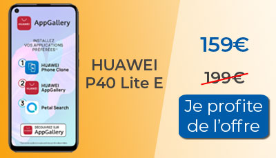 Soldes Huawei P40 Lite E en promotion