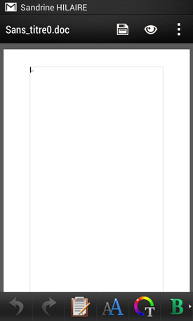 HTC Desire 500 : office