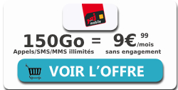 Forfait 150Go NRJ Mobile