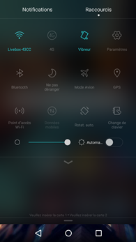 Huawei P8 Lite : réglages rapides