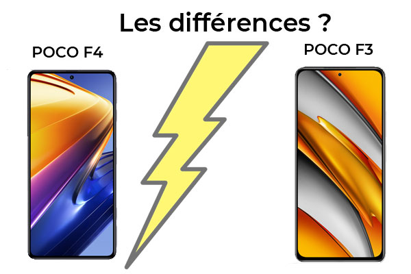 Poco F4 5G vs Poco F3 : les différences ?