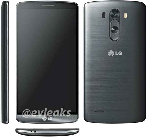 Le LG G3 dévoilé sous tous les angles