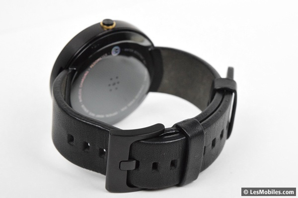 Motorola Moto 360 : arrière