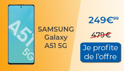 Soldes : Samsung Galaxy A51 5G à moins de 250?
