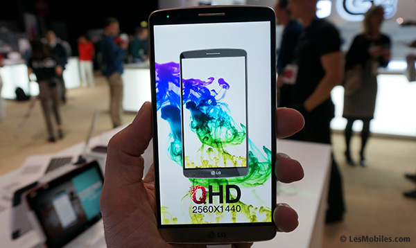 LG G3 : écran Quad HD