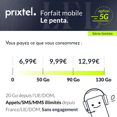 promo le penta de prixtel