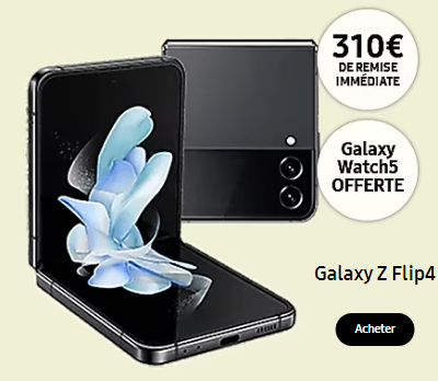 promo Samsung Galaxy Z flip4