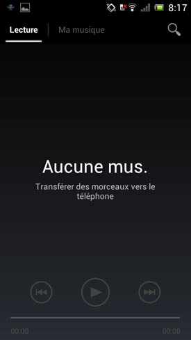 Sony Xperia J : Test Musique